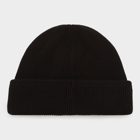 Logo Patch Beanie Hat