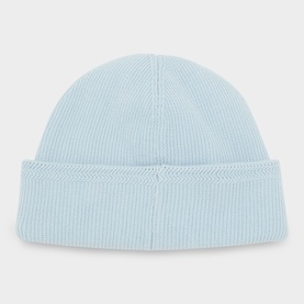 Logo Ribbed Beanie Hat