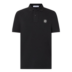 Logo Patch Polo Shirt