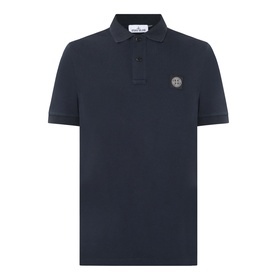 Logo Patch Polo Shirt