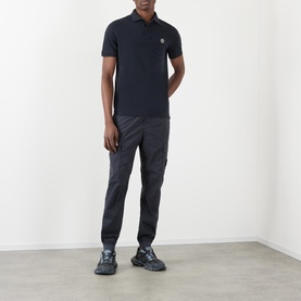 Logo Patch Polo Shirt