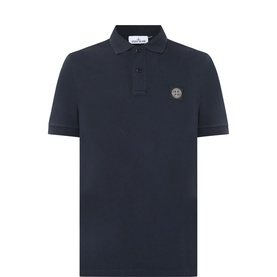 Logo Patch Polo Shirt