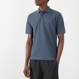 Tonal Badge Polo Shirt