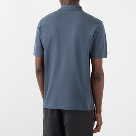 Tonal Badge Polo Shirt