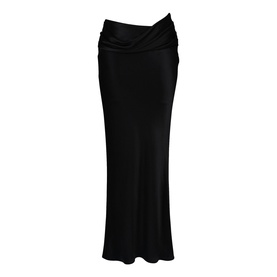 Beau Draped Slip Skirt