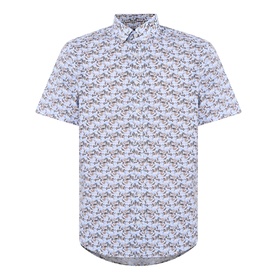 Geometric Leaf Shirt