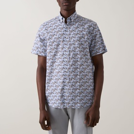 Geometric Leaf Shirt