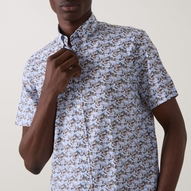 Geometric Leaf Shirt