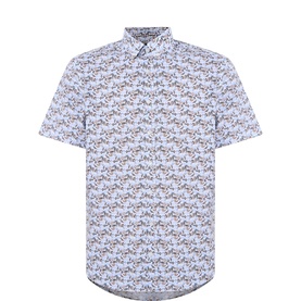 Geometric Leaf Shirt