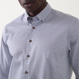Geometric Print Shirt