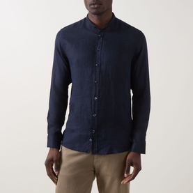 Linen Grandad Shirt