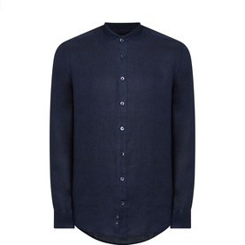 Linen Grandad Shirt