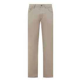 Broken Twill Straight Leg Trousers