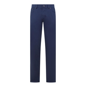 Broken Twill Straight Leg Trousers
