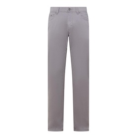 Broken Twill Straight Leg Trousers