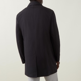Turned-Down Collar Waterproof Coat