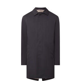 Turned-Down Collar Waterproof Coat