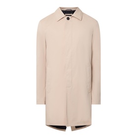 Turned-Down Collar Waterproof Coat