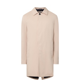 Turned-Down Collar Waterproof Coat