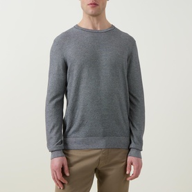 Textured Regular Fit Sweater