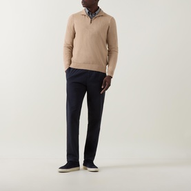 Troyer Half-Zip Sweater
