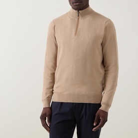 Troyer Half-Zip Sweater
