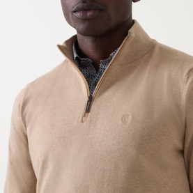 Troyer Half-Zip Sweater
