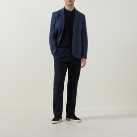 Structure Knit Polo Shirt