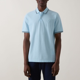 Double Tipped Logo Polo Shirt
