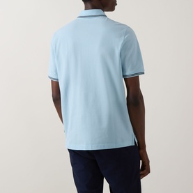 Double Tipped Logo Polo Shirt