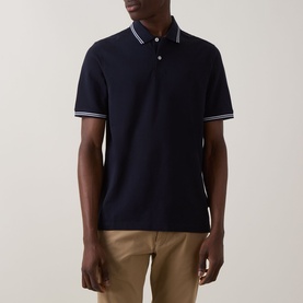 Double Tipped Logo Polo Shirt
