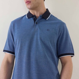 Tipped Logo Polo Shirt