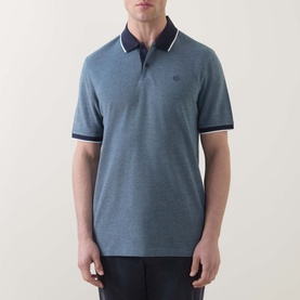 Tipped Logo Polo Shirt