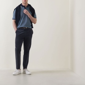 Tipped Logo Polo Shirt