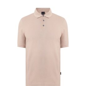 Weave Textured Polo Shirt