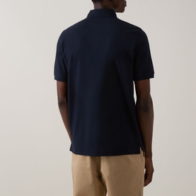 Textured Weave Polo Shirt
