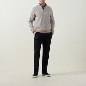 Pin Dot Logo Half-Zip Sweatshirt