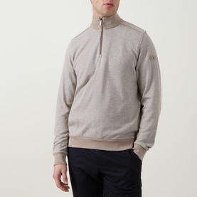 Pin Dot Logo Half-Zip Sweatshirt