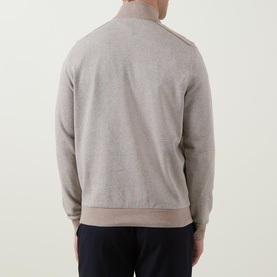 Pin Dot Logo Half-Zip Sweatshirt