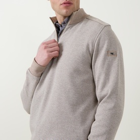 Pin Dot Logo Half-Zip Sweatshirt