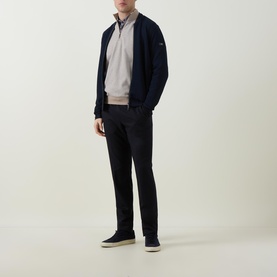 Pin Dot Logo Half-Zip Sweatshirt