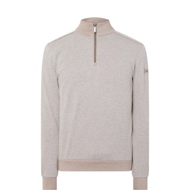 Pin Dot Logo Half-Zip Sweatshirt
