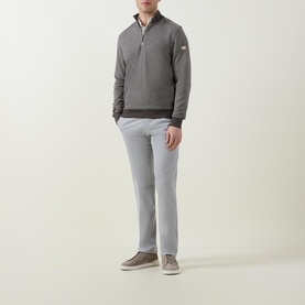 Pin Dot Logo Half-Zip Sweatshirt
