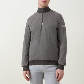 Pin Dot Logo Half-Zip Sweatshirt