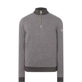 Pin Dot Logo Half-Zip Sweatshirt