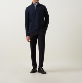 Hybrid Half-Zip Sweater