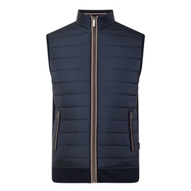 Contrast Padded Gilet