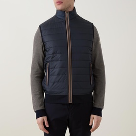 Contrast Padded Gilet