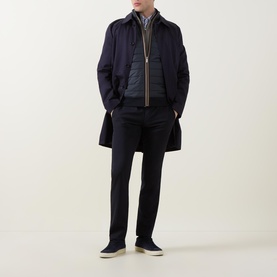 Contrast Padded Gilet