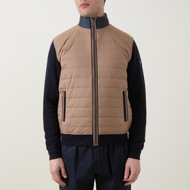 Hybrid Colour-Blocked Jacket